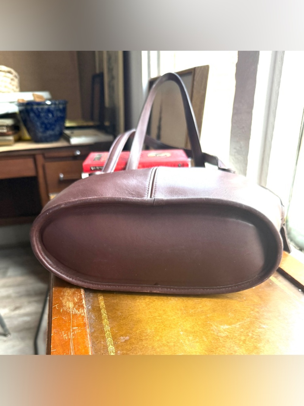 VTG Coach Asheville Zip | No. 9089 | Mahogany | Beautifully Aged - Picture 13 of 15